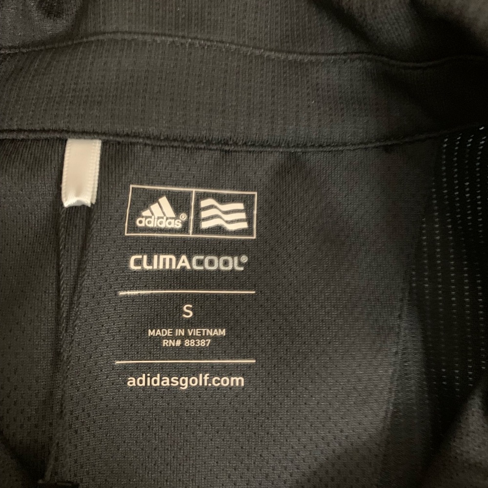 Adidas Black ClimaCool Polo Shirt - Picture 2 of 7